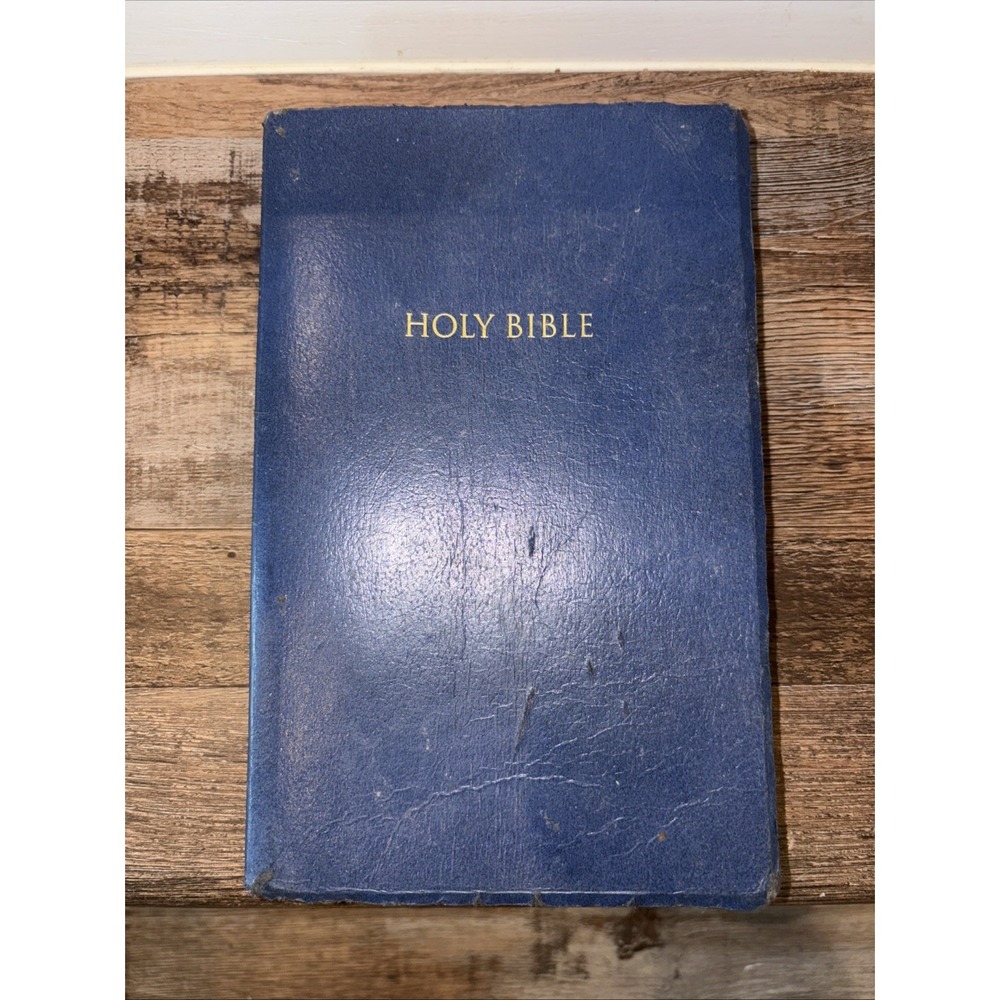 Holy Bible King James Version Words Of Christ In Red 1983